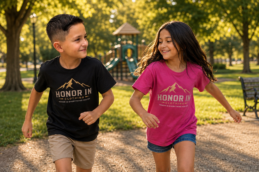 Youth "Honor In Clothing" Short Sleeve T-Shirt