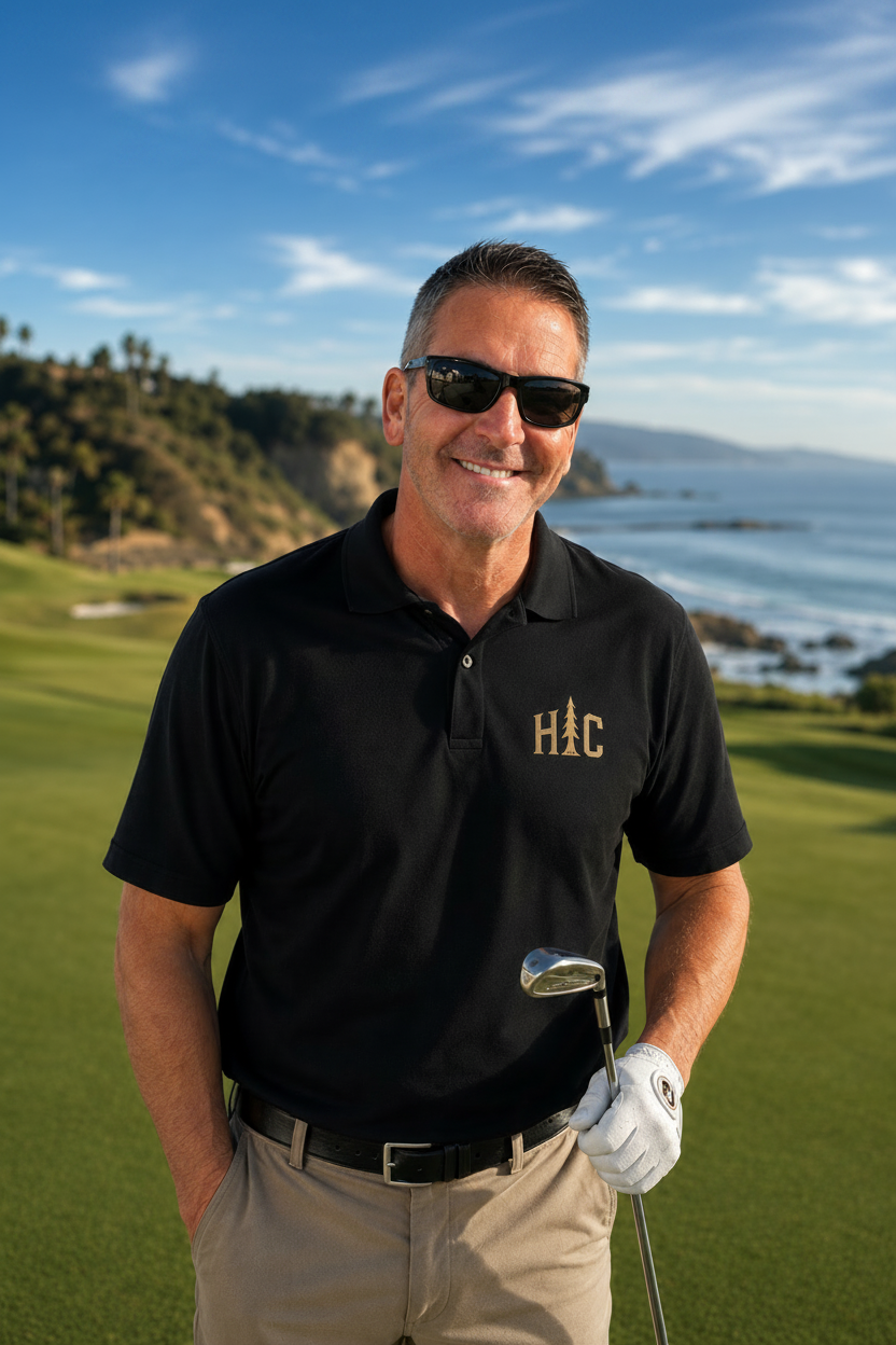 Signature  Men's "Honor In Adventure" Pique Polo Shirt
