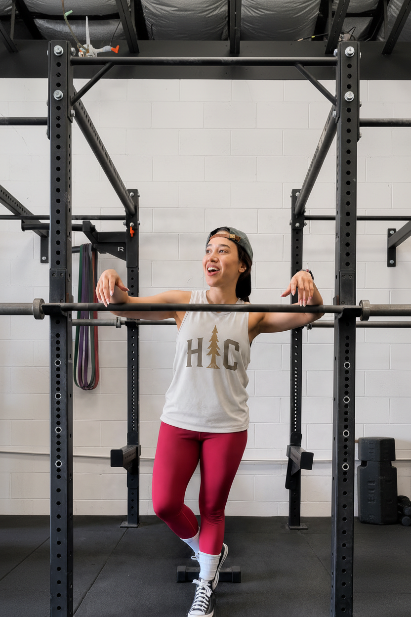 Women’s "Honor In Adventure” Fitted Racerback Tank Top
