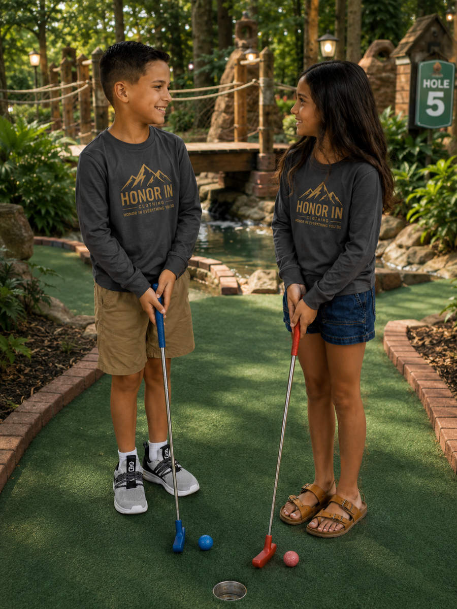 Youth  "Honor In Clothing" Long Sleeve Tee
