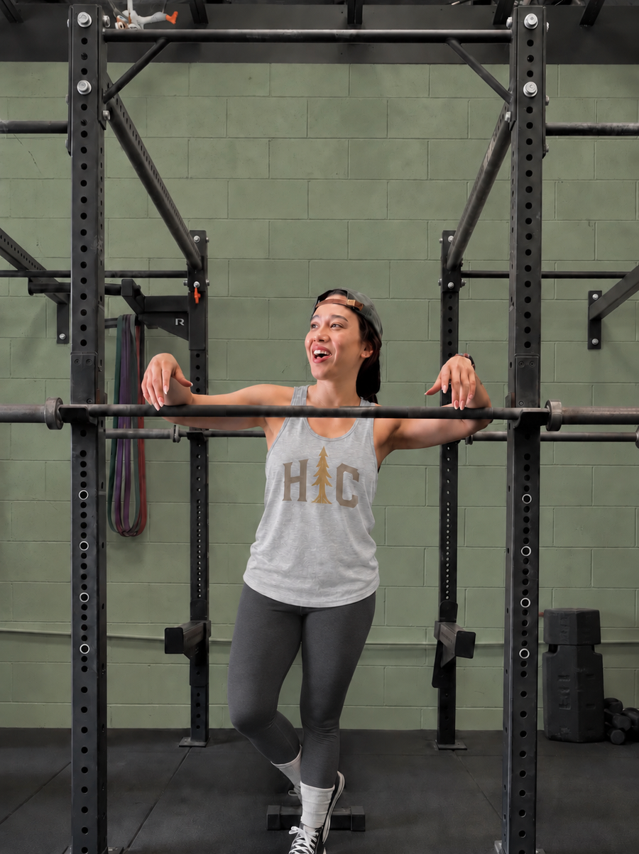 Women’s "Honor In Adventure” Fitted Racerback Tank Top