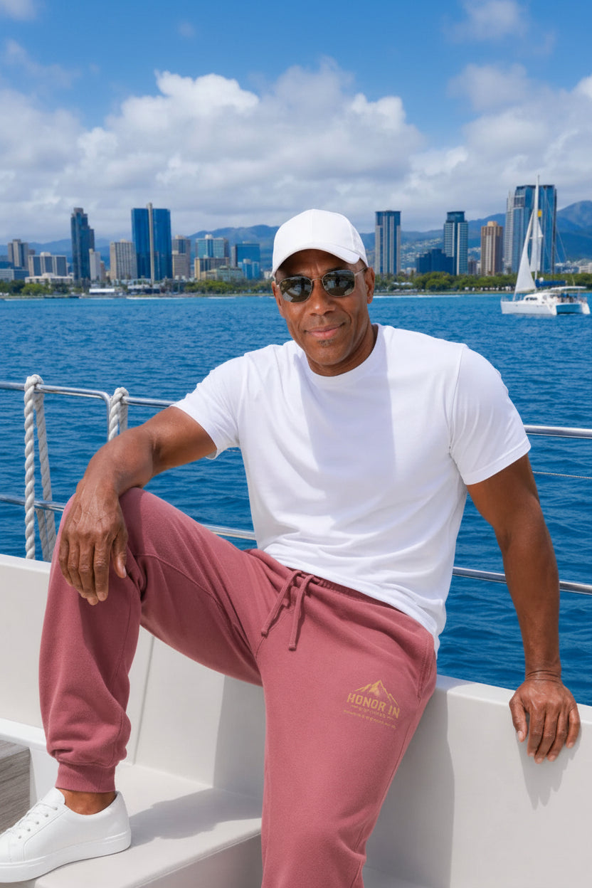 Signature  Men's “Honor In Clothing” Pigment-Dyed Sweatpants