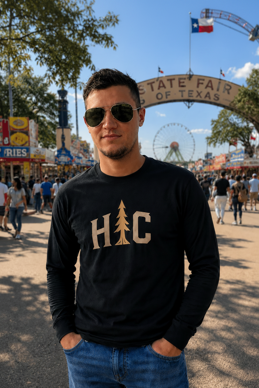 Men's "Honor In Adventure" Long Sleeve Tee