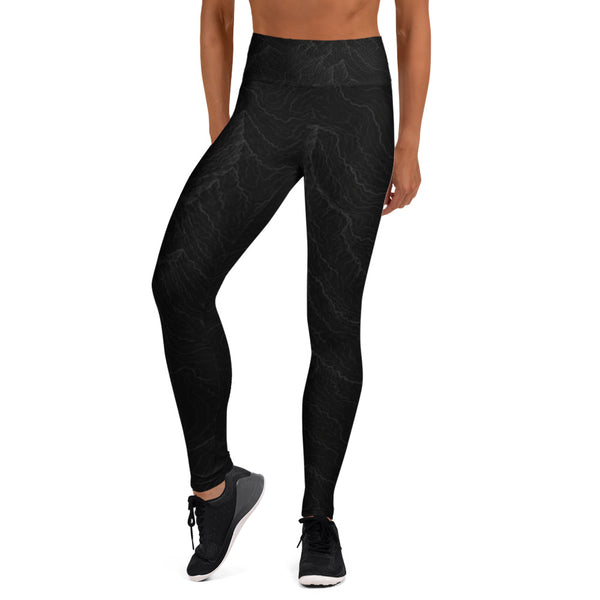 "HIC" pattern "Organ Mountains" Leggings