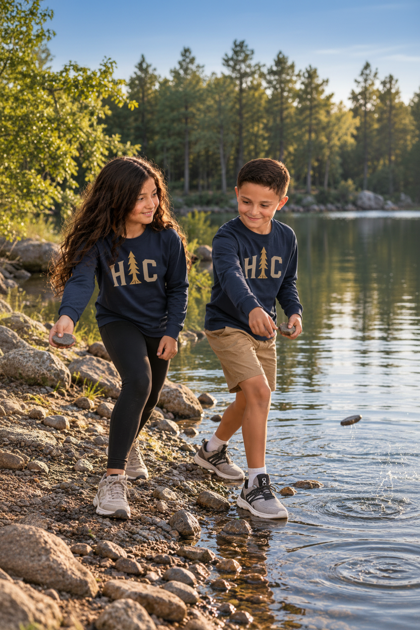 Youth "Honor In Adventure" Long Sleeve Tee